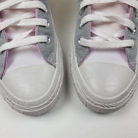 Converse Chuck Taylor All Star Marbled Patch Hi Top Shoes 9 - Picture 6 of 13